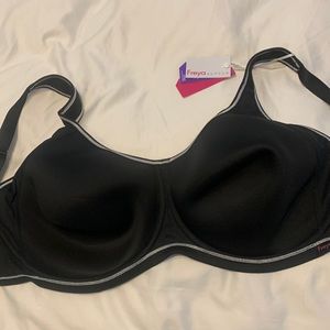 For the larger ladies. Heavy duty sports bra size 34K. Made by FREYA